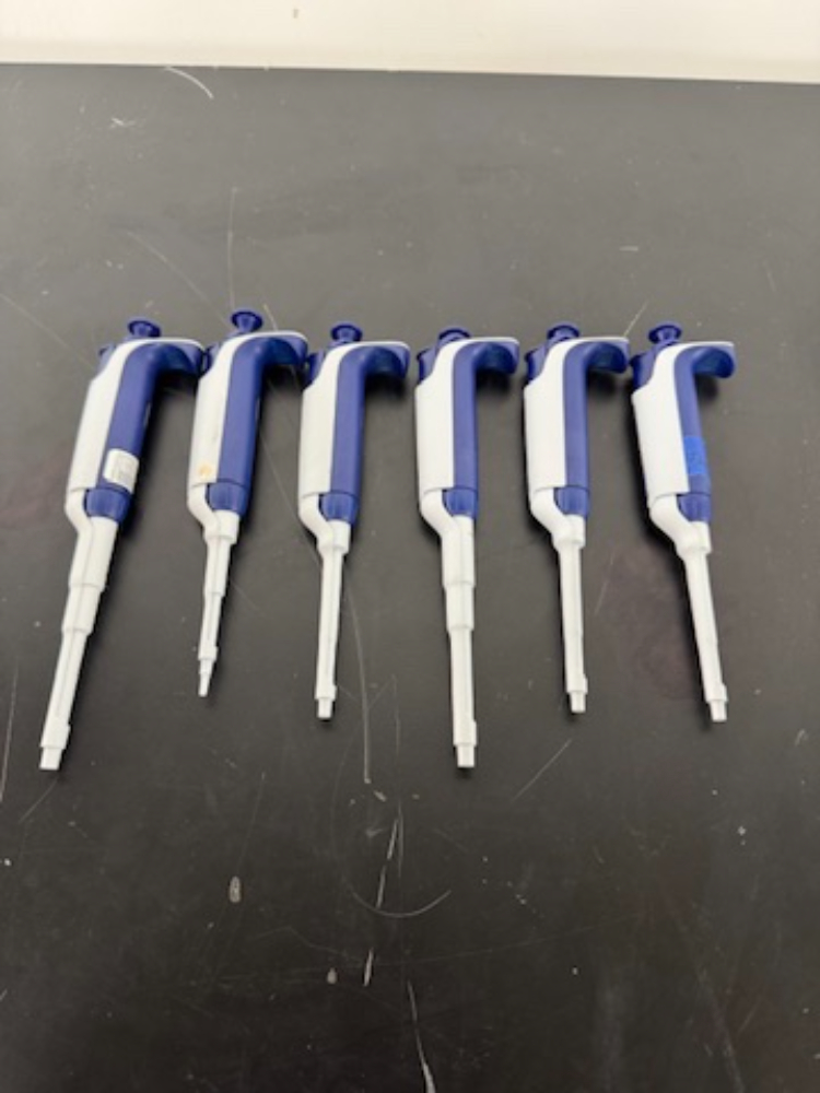 Image of Rainin Pipet-Lite XLS Single Channel Pipettes - Quantity 6